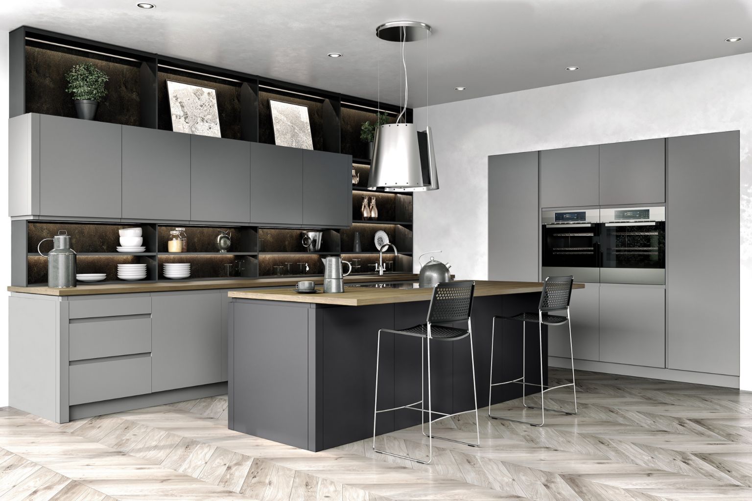 LUCENTE MATT DUST GREY